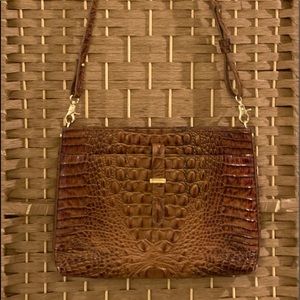 Hard to find/ out of stock Brahmin convertible Crossbody.  Holds tablets.